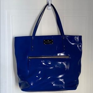 Kate Spade patent tote bag